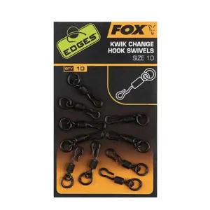 Fox Edges Kwik Change Hook Swivels Koopje