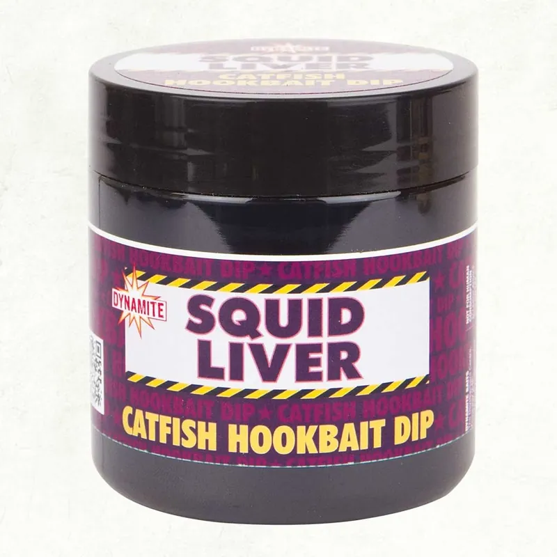 Betrouwbaar Dynamite Baits Catfish Hookbait Dip Squid Liver