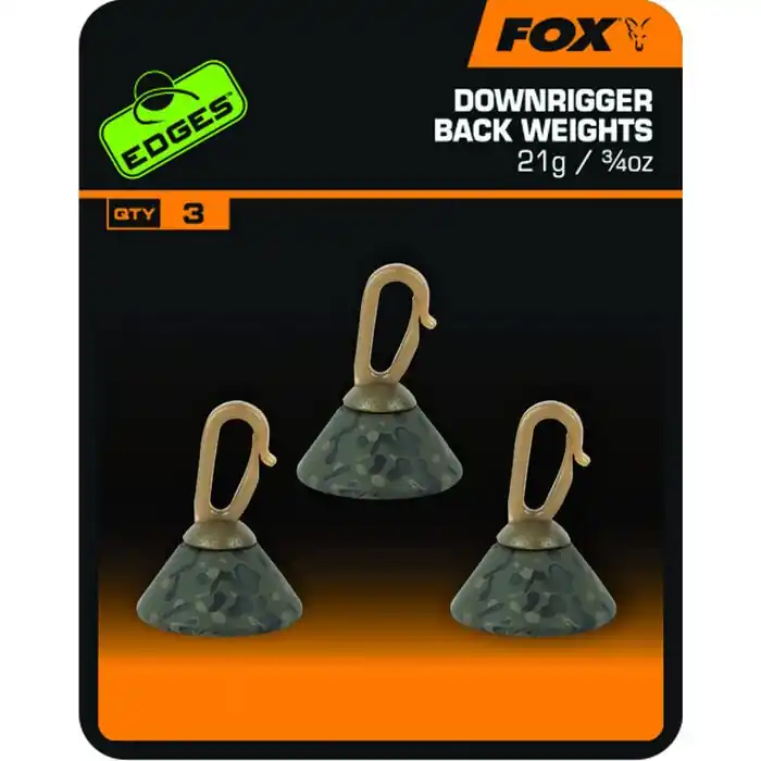 Laatste Kans Fox Edges Downrigger Back Weight/Toplood