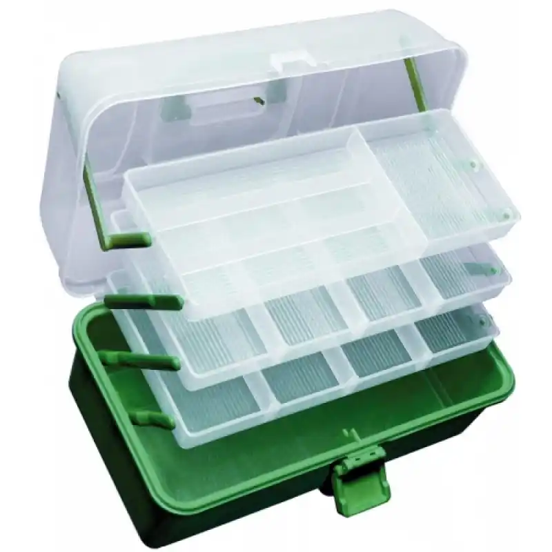 Nu Kopen Carp Zoom Viskoffer Groen (3 Lades)