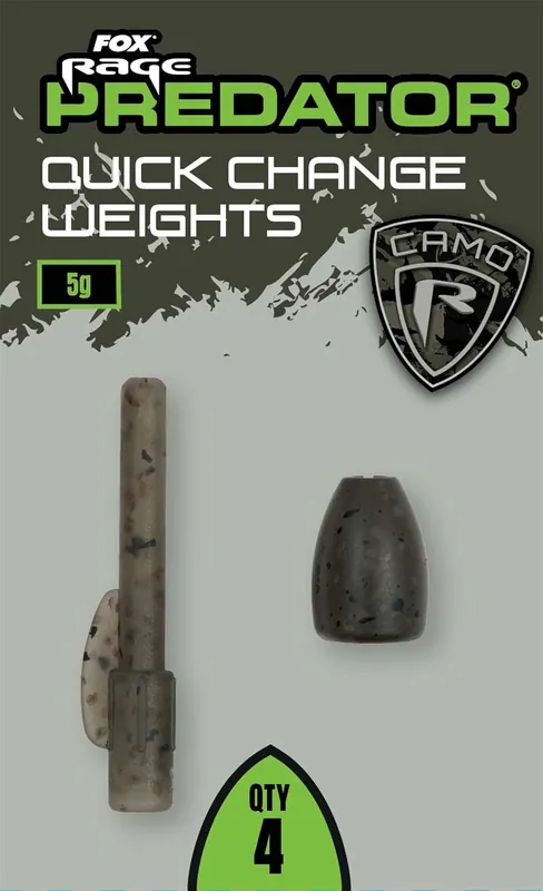 Exclusieve Aanbieding Fox Predator Camo Quick Change Weights