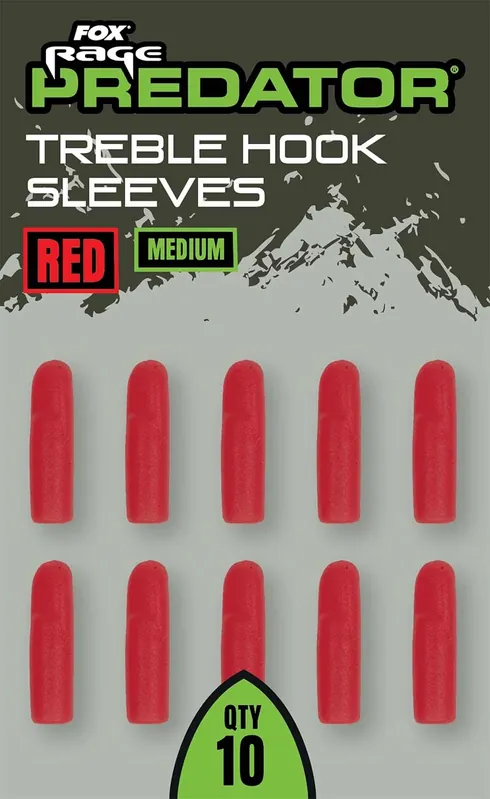 Fox Predator Red Trace Hook Sleeves Alleen Vandaag