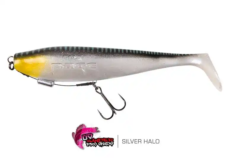 Fox Rage Zander Pro Shads Loaded 16cm UV Silver Halo Premium