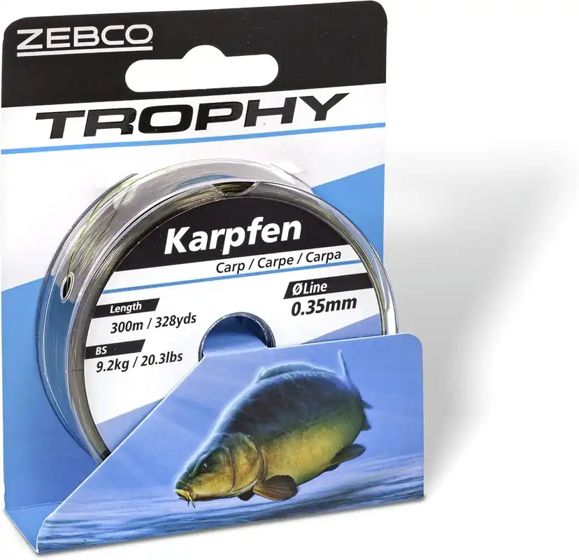 Zebco Trophy Karper Vislijn Dark Camo Beperkte Voorraad