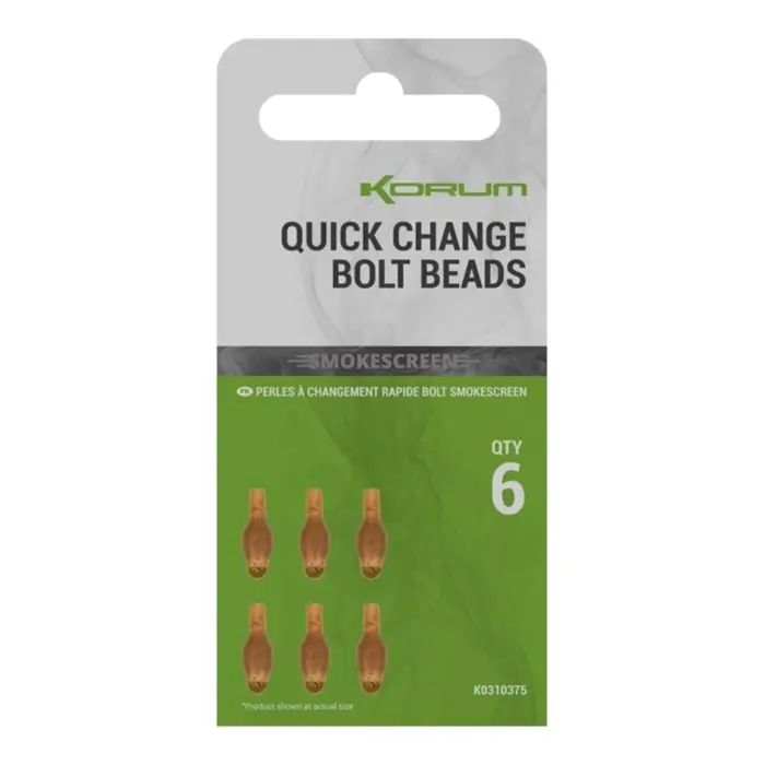 Lage Kosten Korum Smokescreen Quick Change Bolt Beads