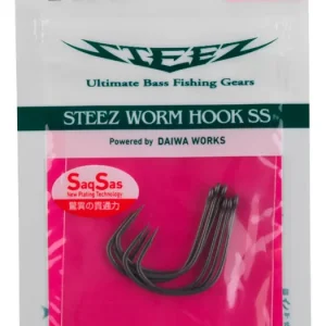 Dagaanbieding Daiwa Steez Worm Hook SS WKY Roofvis Haak