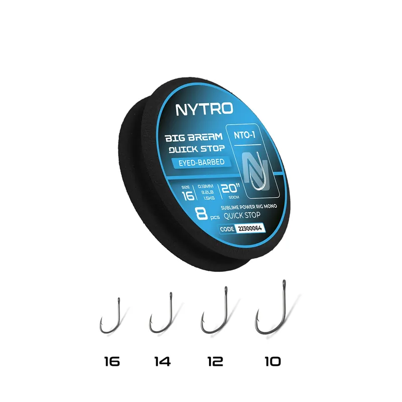 Nytro Big Bream Quick Stop Ready Tied Rigs 50cm (8st) Fabrieksprijs