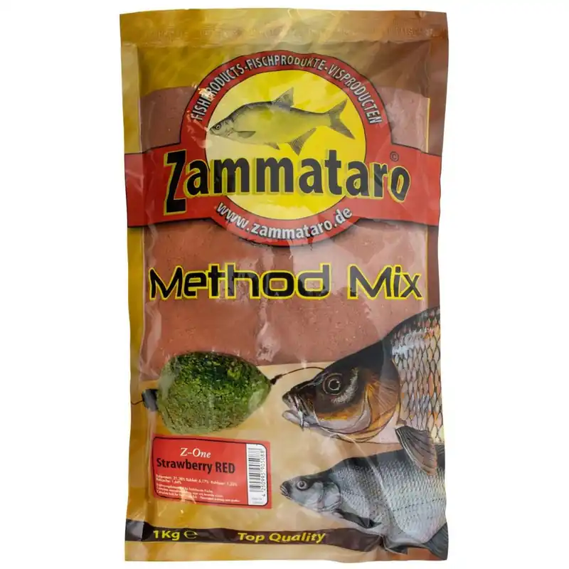 Laatste Kans Zammataro Method Mix Z-One Strawberry Red 1kg