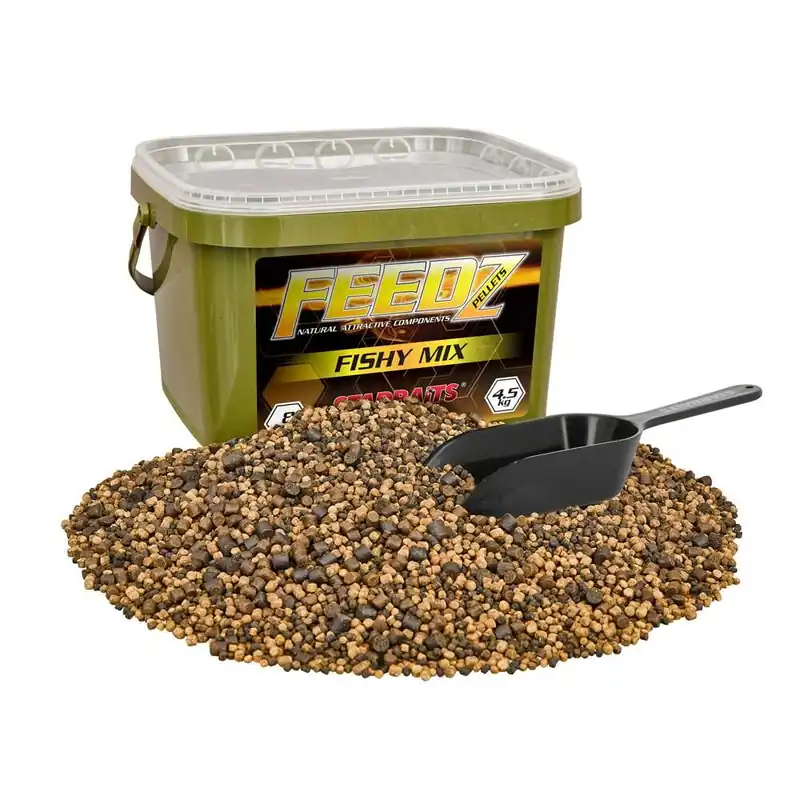 Snelle Levering Starbaits Fishy Mix Mixed Pellets 2kg