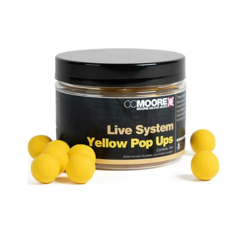 Nu Kopen CC Moore Live System Yellow Pop Ups 14mm