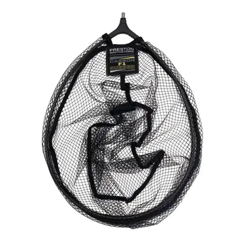 Direct Beschikbaar Preston Carbon F1 Latex Landing Net 18’’ - 45cm