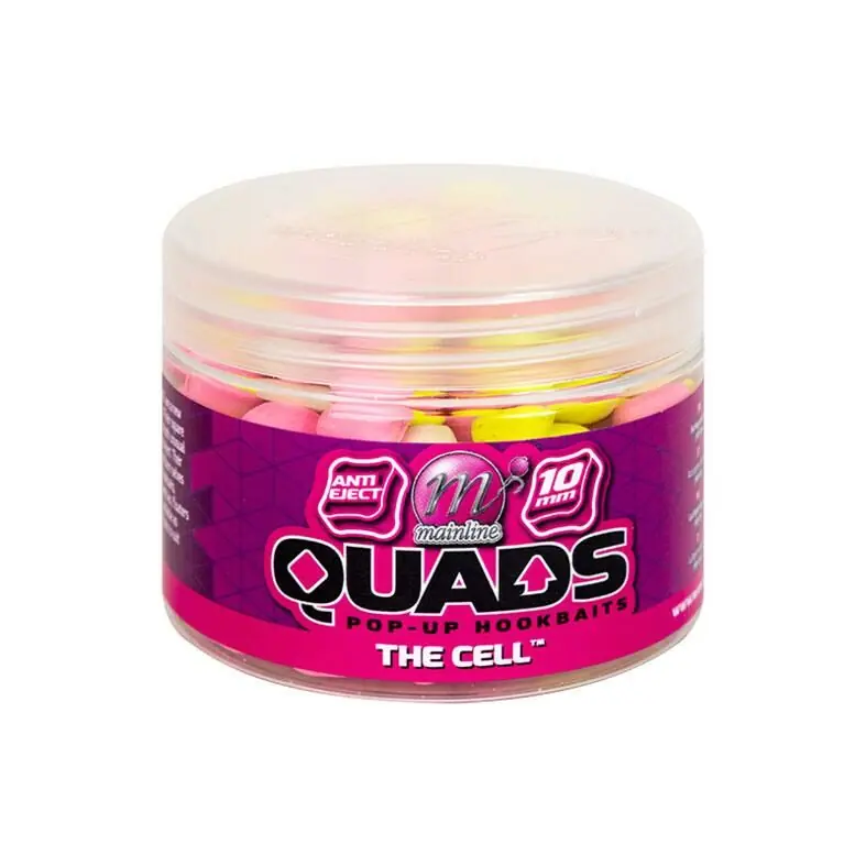 Gratis Retour Mainline Quads Pop-Up Hookbaits The Cell