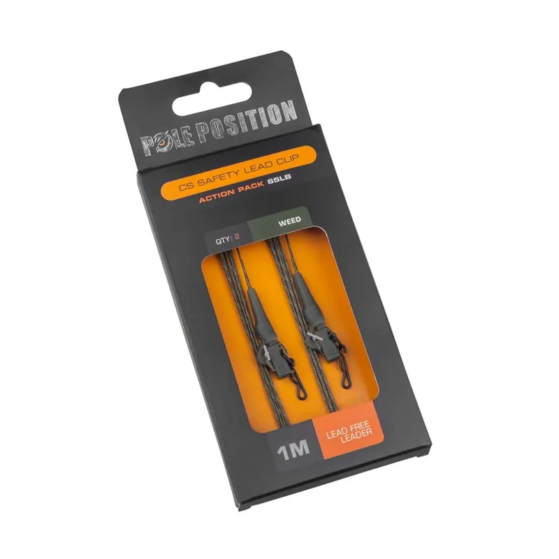 Pole Position CS Safety Lead Clip Action Pack 45LB Silt Koop Online