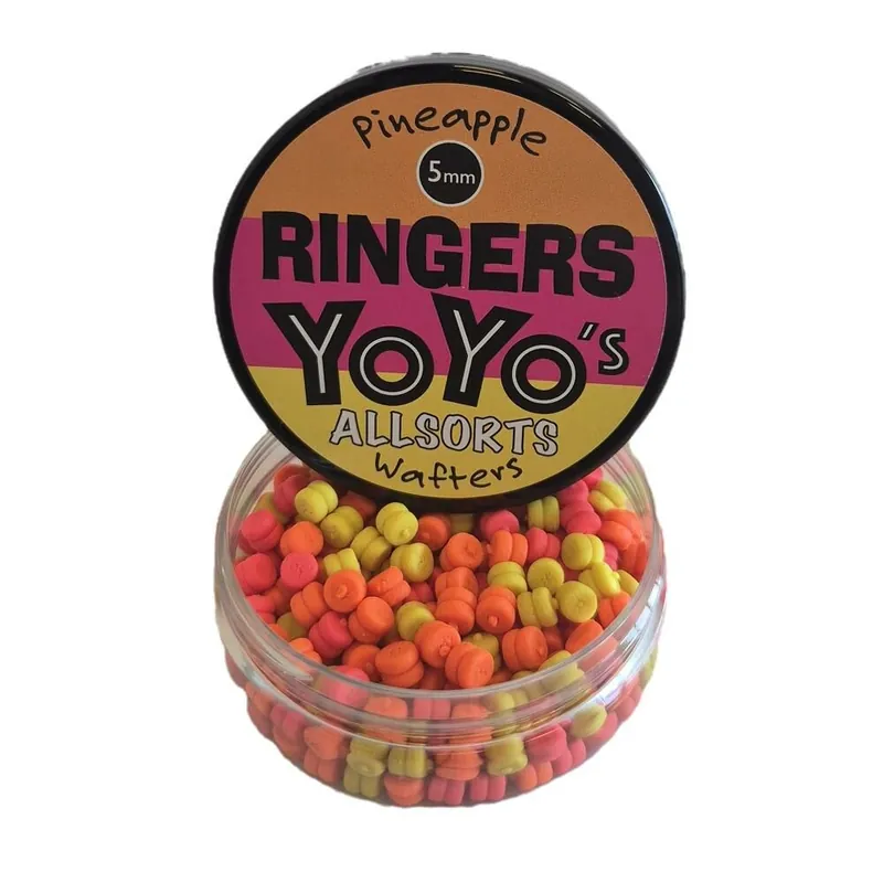 Gereduceerde Prijs Ringers Yoyo's Allsorts Wafters Pineapple 5mm