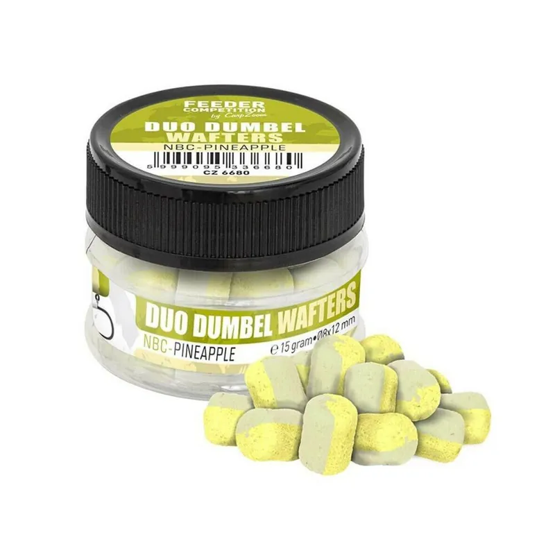 Actieprijs Carp Zoom Duo Dumbell Wafters NBC-Pineapple 8x12mm