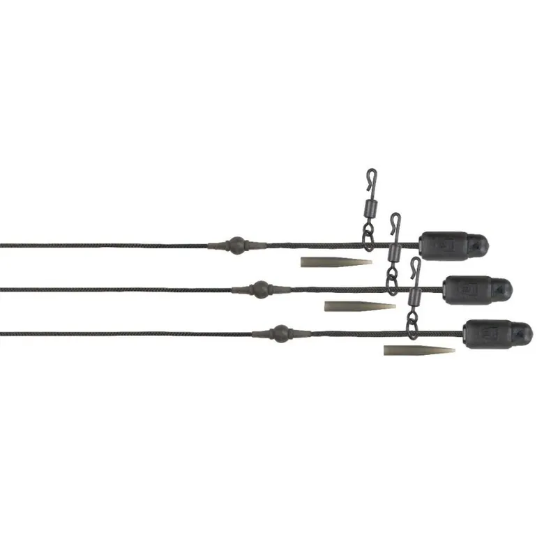Fabrieksprijs Fox Edges Naturals Heli-Clip Rigs 50lb Leadcore
