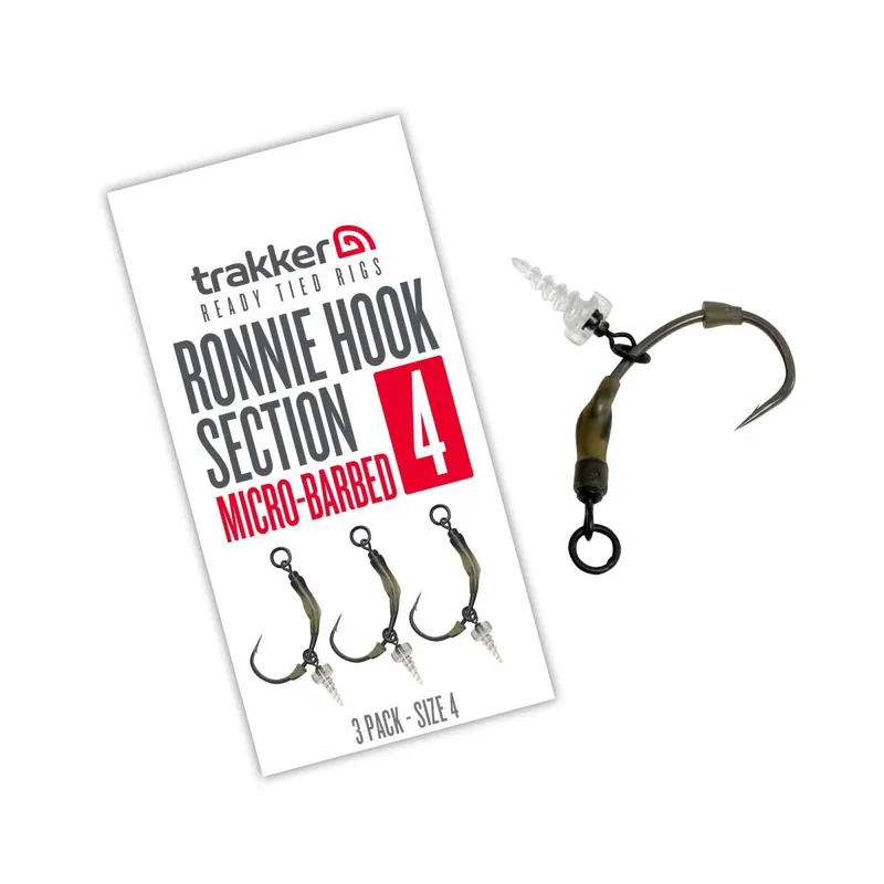 Trakker Ronnie Hook Section Barbed Size 8 Koop Online