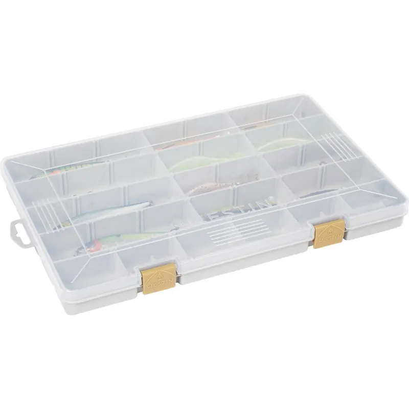 Westin W3 Tackle Box 35.5x22.5x3.5cm S7 Grey/Clear Bestel Nu