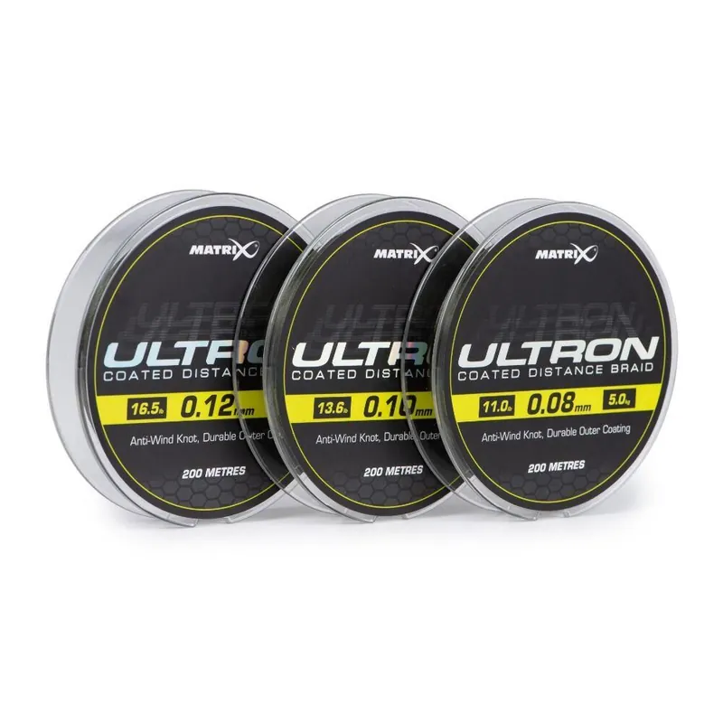Koopje Matrix Ultron Coated Braid 200m 0.12mm