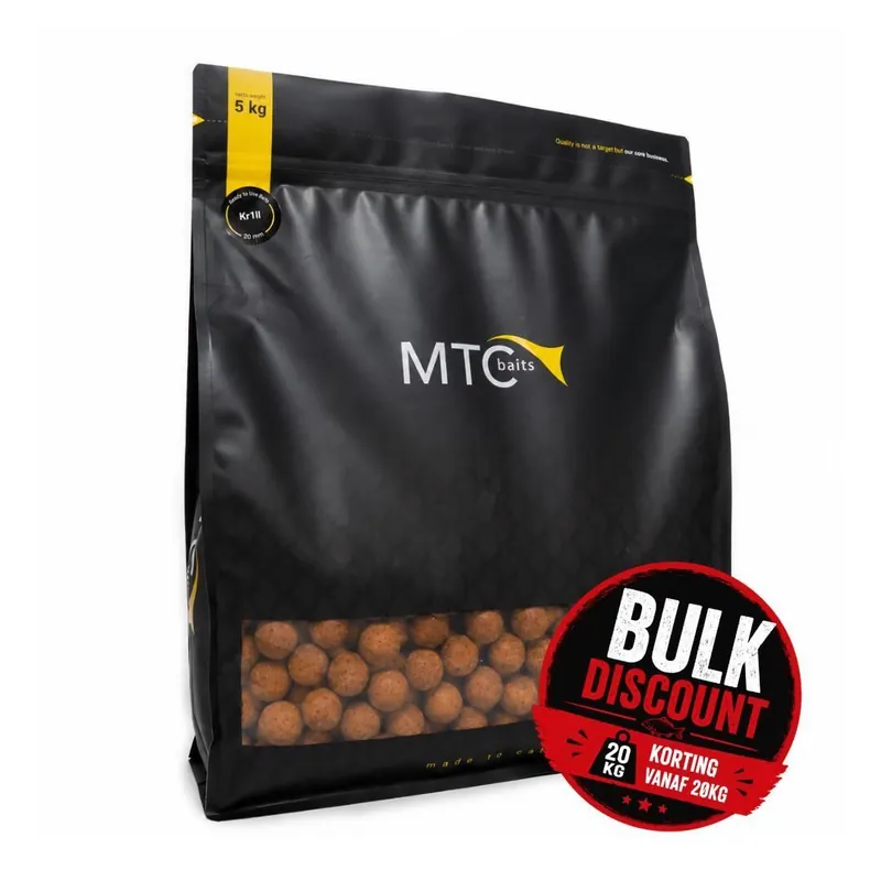 Meest Verkocht MTC Baits Kr1ll 20kg Bulkdeal 20mm