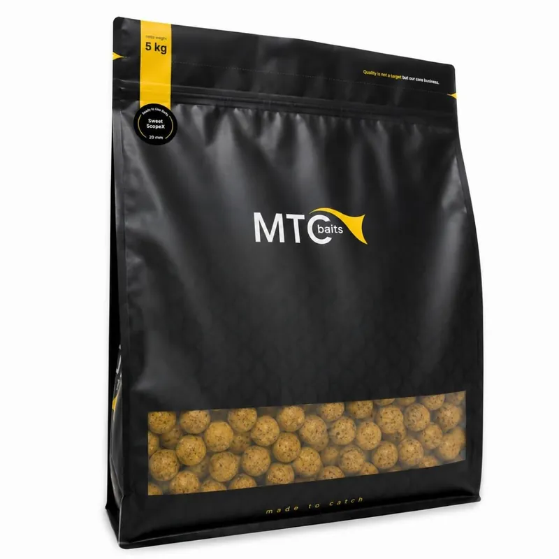 Rechtstreeks Van De Fabrikant MTC Baits Sweet ScopeX Boilies 5kg 20mm
