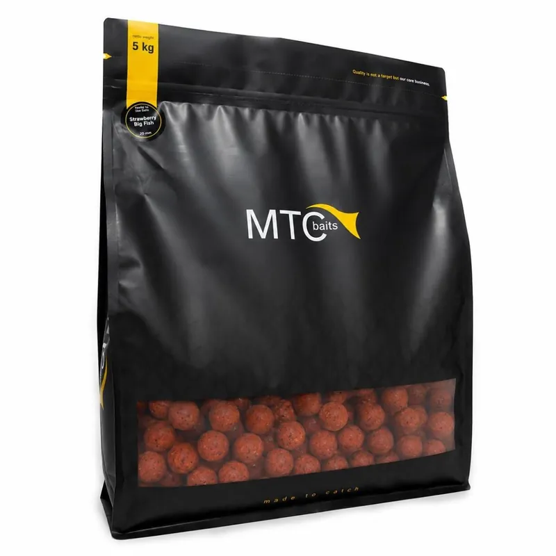 MTC Baits Strawberry Big Fish 5kg 20mm Hete Deal