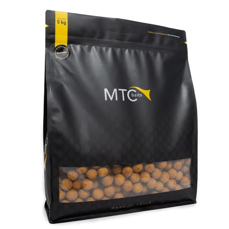MTC Baits Big Banana Boilies 5kg 20mm Superprijs