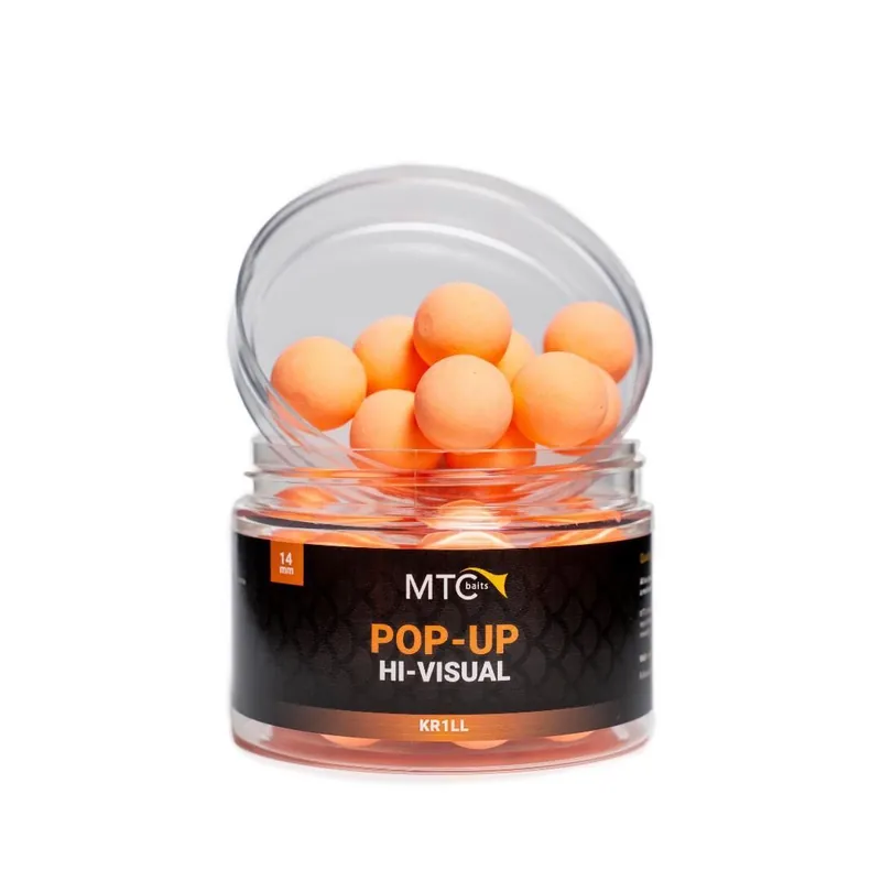 MTC Baits Kr1ll Pop-Up Hi-Visual 14mm Exclusieve Aanbieding