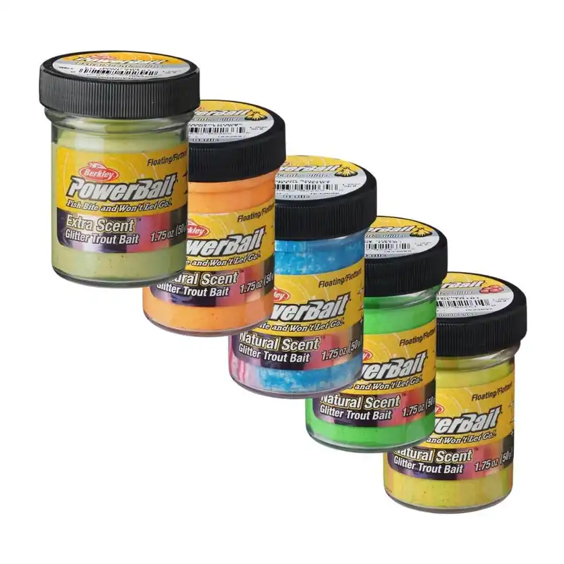 Lage Kosten Berkley Powerbait Glitter Trout Bait Garlic 2.0 Sunshine Yellow