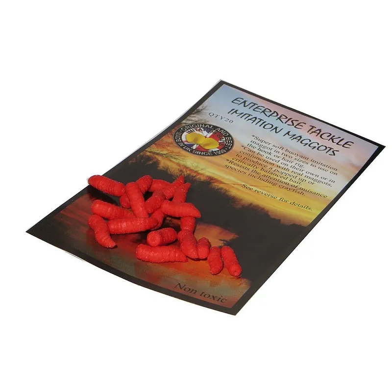 Enterprise Imitation Maggot Red Hoge Kwaliteit