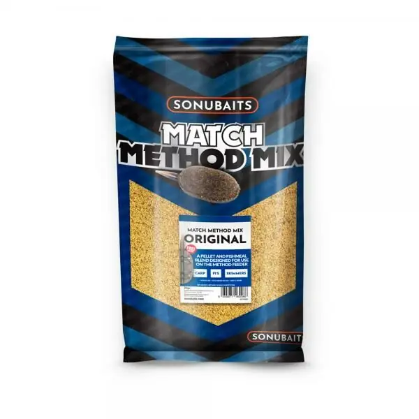 Betrouwbaar Sonubaits Match Method Mix Original 2kg