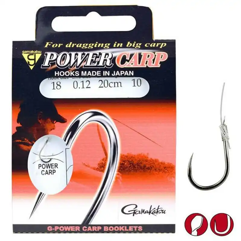Nu Kopen Gamakatsu BKS Power Carp Barbless 20cm Size 18/0.12mm