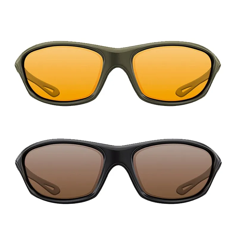 Korda Sunglass Wraps Gloss Black Brown Fabrieksprijs