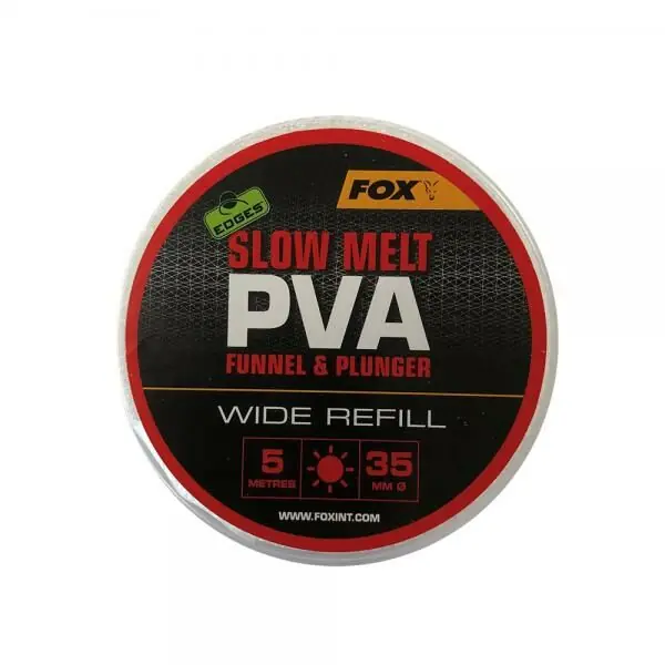 Fox Edges PVA Mesh - 5M Slow Melt Refill 35mm Gereduceerde Prijs
