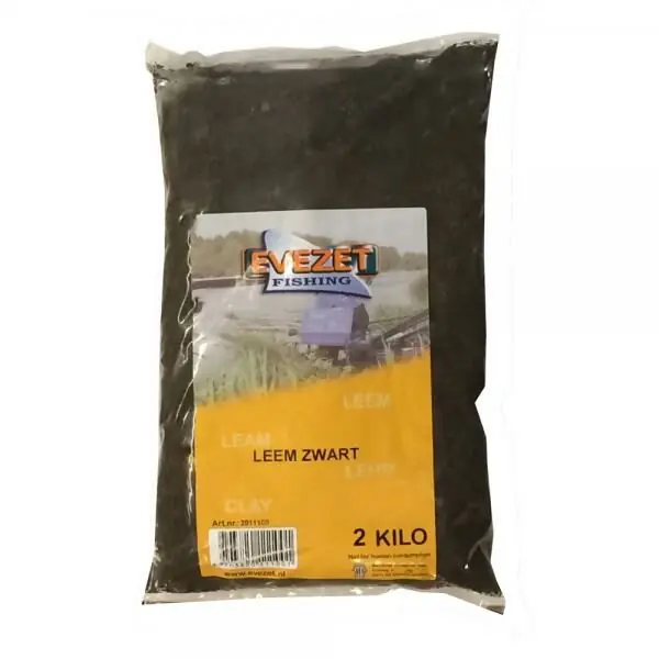 Evezet Leem Zwart 2kg Speciale Aanbieding