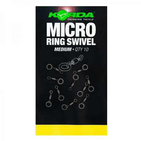 Korda Micro Rig Ring Swivel Medium Fabrieksprijs