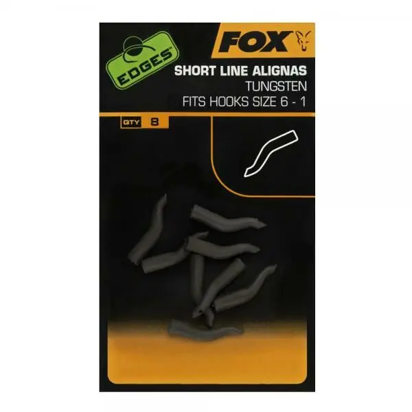 Goedkoop Fox Edges Tungsten Short Line Alignas Hook Size 10-5