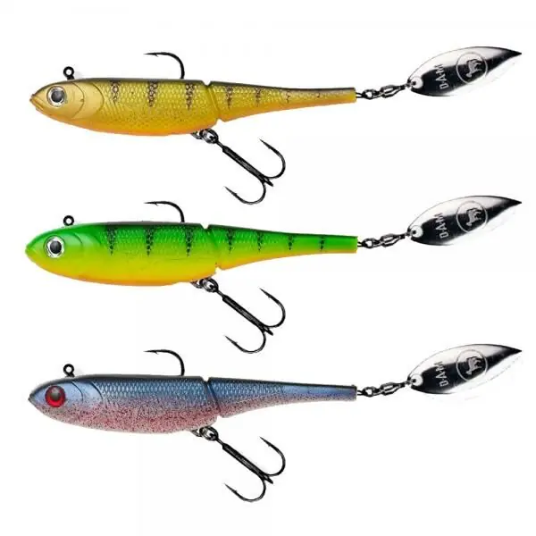 Dam Effzett Kick-S Minnow 9cm 18g Perch Flitsaanbieding