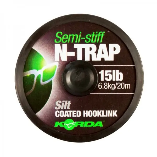 Betrouwbaar Korda N-Trap Semi-Stiff Silt 15lb 20m