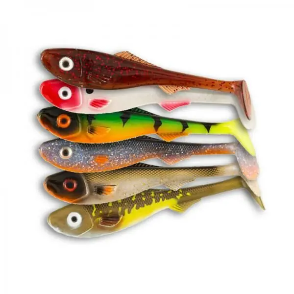 Populair Abu Garcia Beast Zander Shad 120mm Fire Tiger