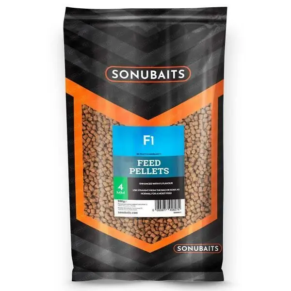 Shop Nu Sonubaits F1 Feed Pellets 900g 6mm