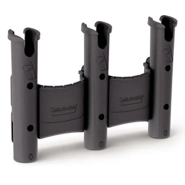 Veilige Betaling Railblaza Rodstow Rod Holder Triple Zwart Met Bakje