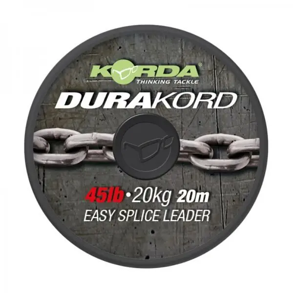 Korda Dura Kord Dyneema Spliceable Leader 45lb 15m Hete Deal