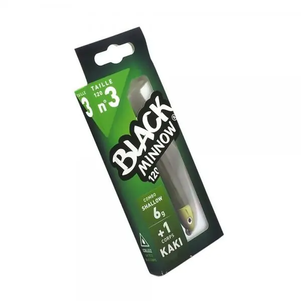 Fiiish Black Minnow 120 Combo Shallow 6g Kaki Gereduceerde Prijs