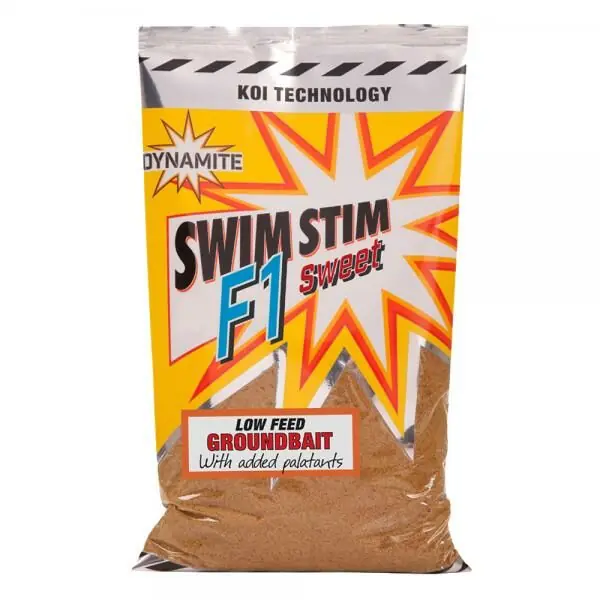 Hoge Kwaliteit Dynamite Baits Swim Stim F1 Sweet Groundbait 900g