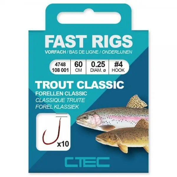 Spro C-Tec Trout Classic 100cm Size 4 - 0.25mm Actieprijs