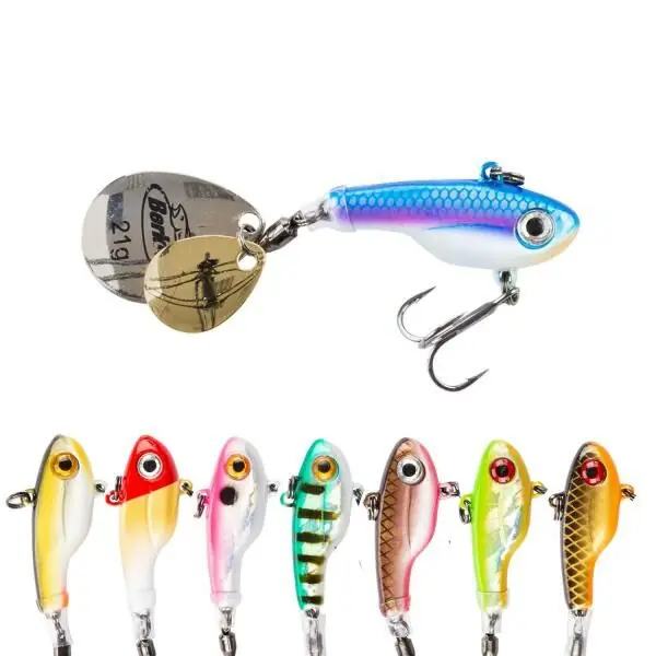 Betrouwbaar Berkley Pulse Spintail 14g Black & Red