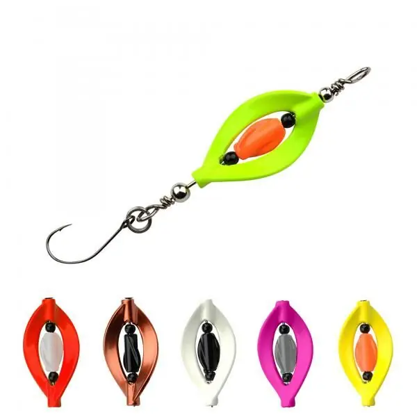 Spro Trout Master Incy Double Spin Spoon 3.3g Sunshine Seizoensaanbieding