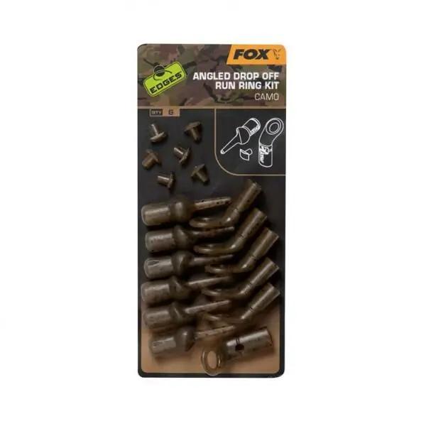 Fox Edges Camo Angled Drop Off Run Rig Kit Shop Nu