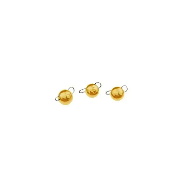 Direct Beschikbaar Trout Master Tungsten Bottom Jigs Gold 3st. 2.0g